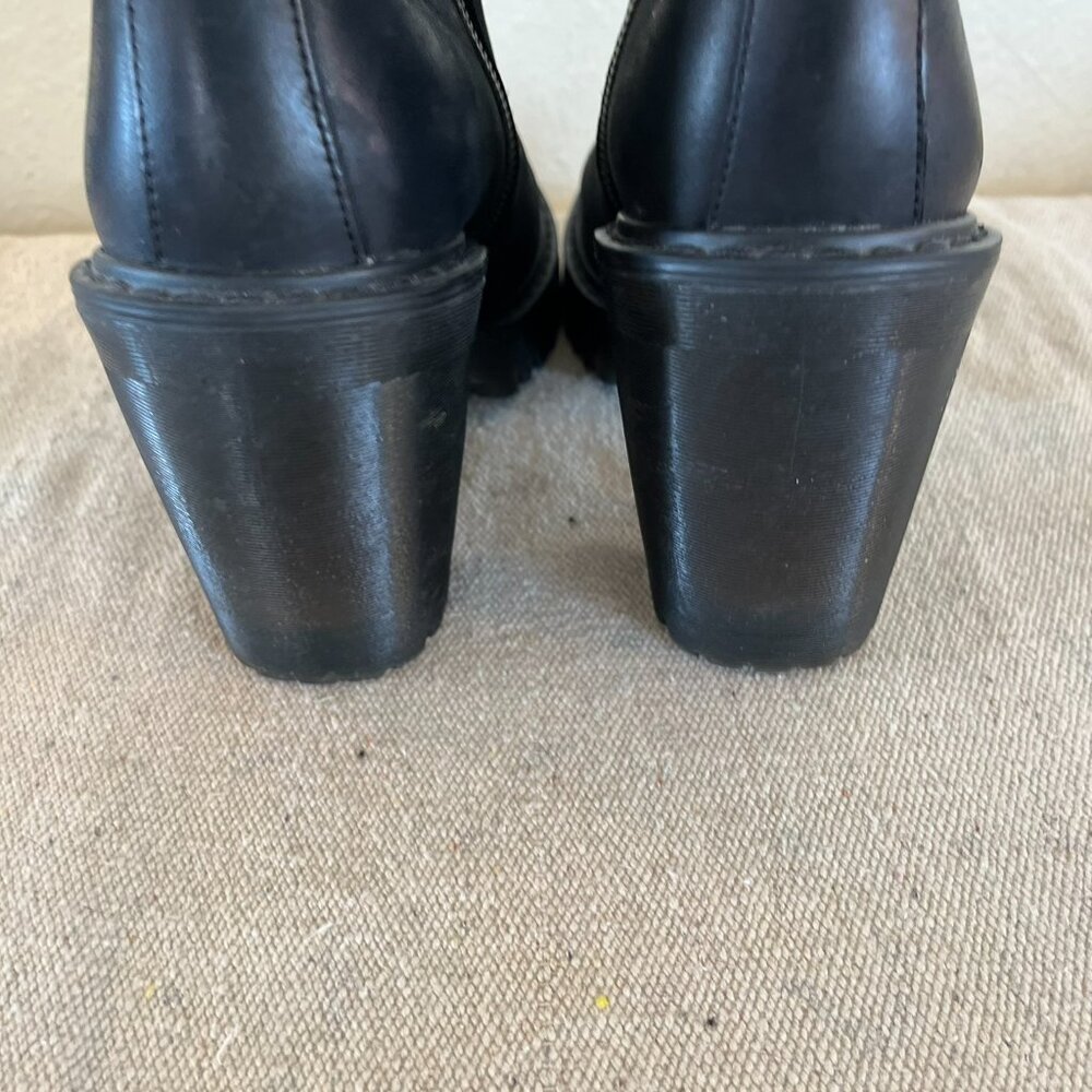 Dr. Martens Black Heeled Boots - Picture 4 of 13